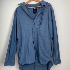 Used Raw Long Sleeve XL Blue